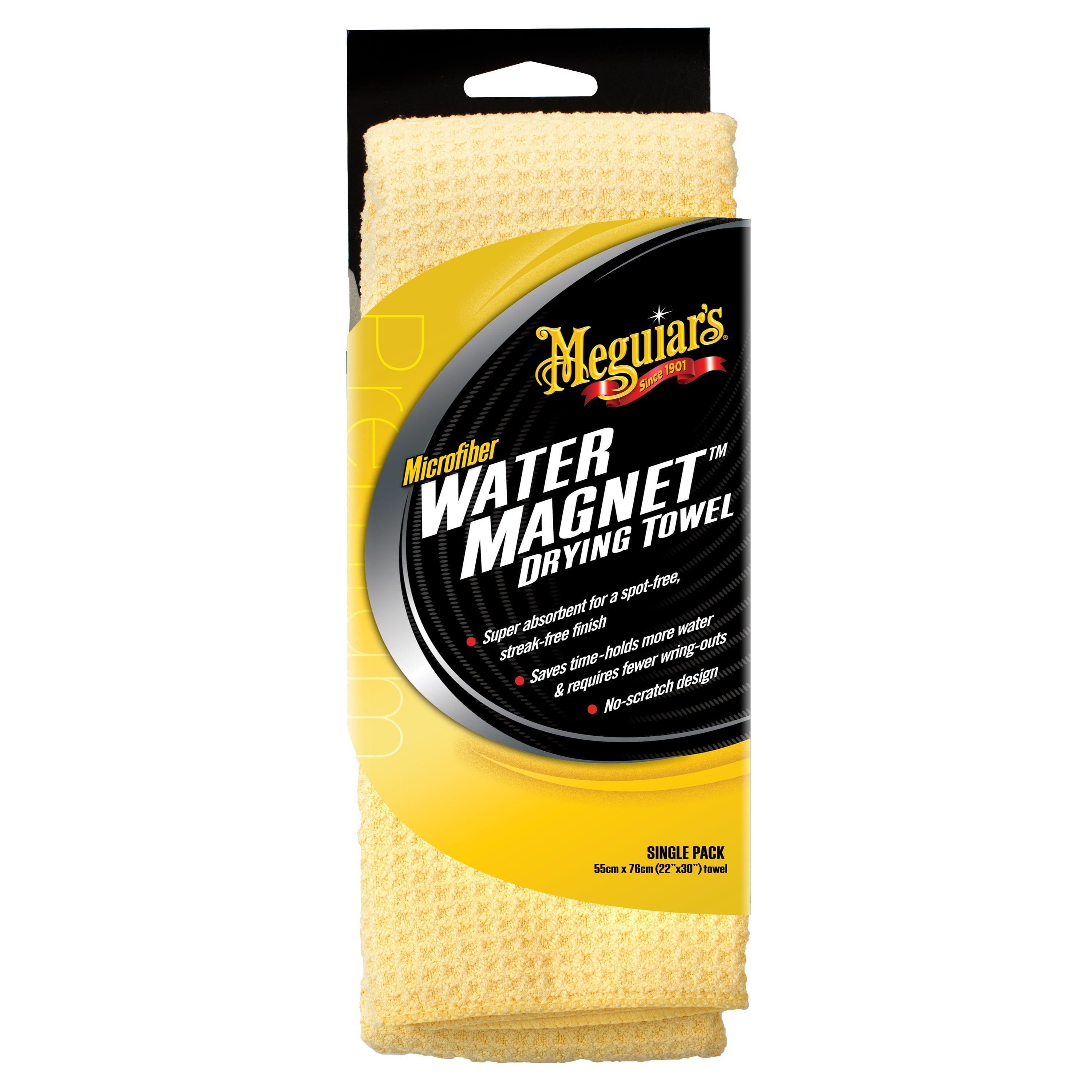 Meguiar's Water Magnet Microfiber Drying Towel,  X2000, 1 Pack