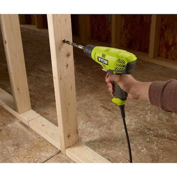 5.5 Amp Corded 3/8 in. Variable Speed Compact Drill/Driver with Bag