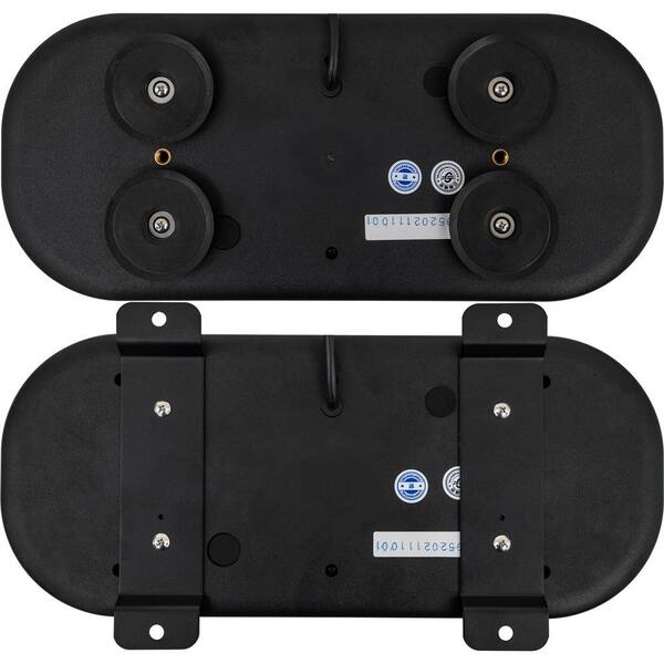 Class 1 Low Profile Oval LED Mini Light Bar - Amber/Clear