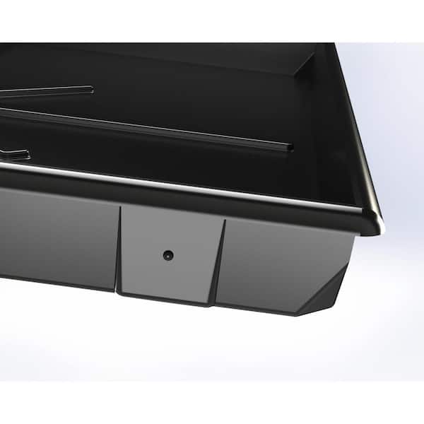 36 in. x 36 in. Heavy Duty Plastic HVAC Condensate Drain Pan with Drain Hose Adapter