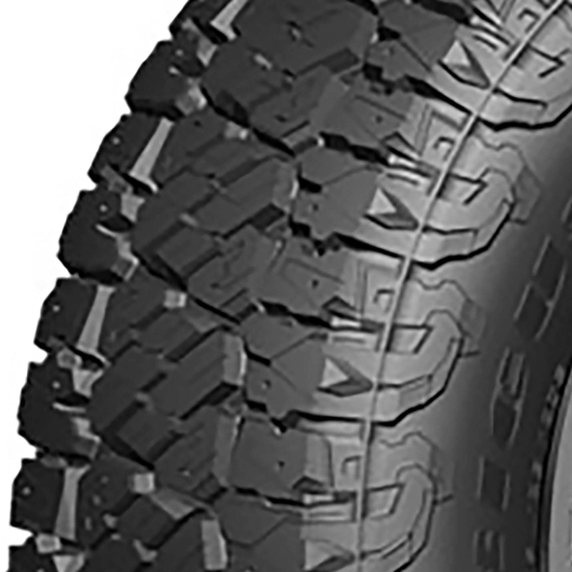 Americus Rugged ATR All Terrain 275/55R20 117T XL Light Truck Tire Fits: 2014-18 Chevrolet Silverado 1500 High Country, 2011-18 GMC Sierra 1500 Denali