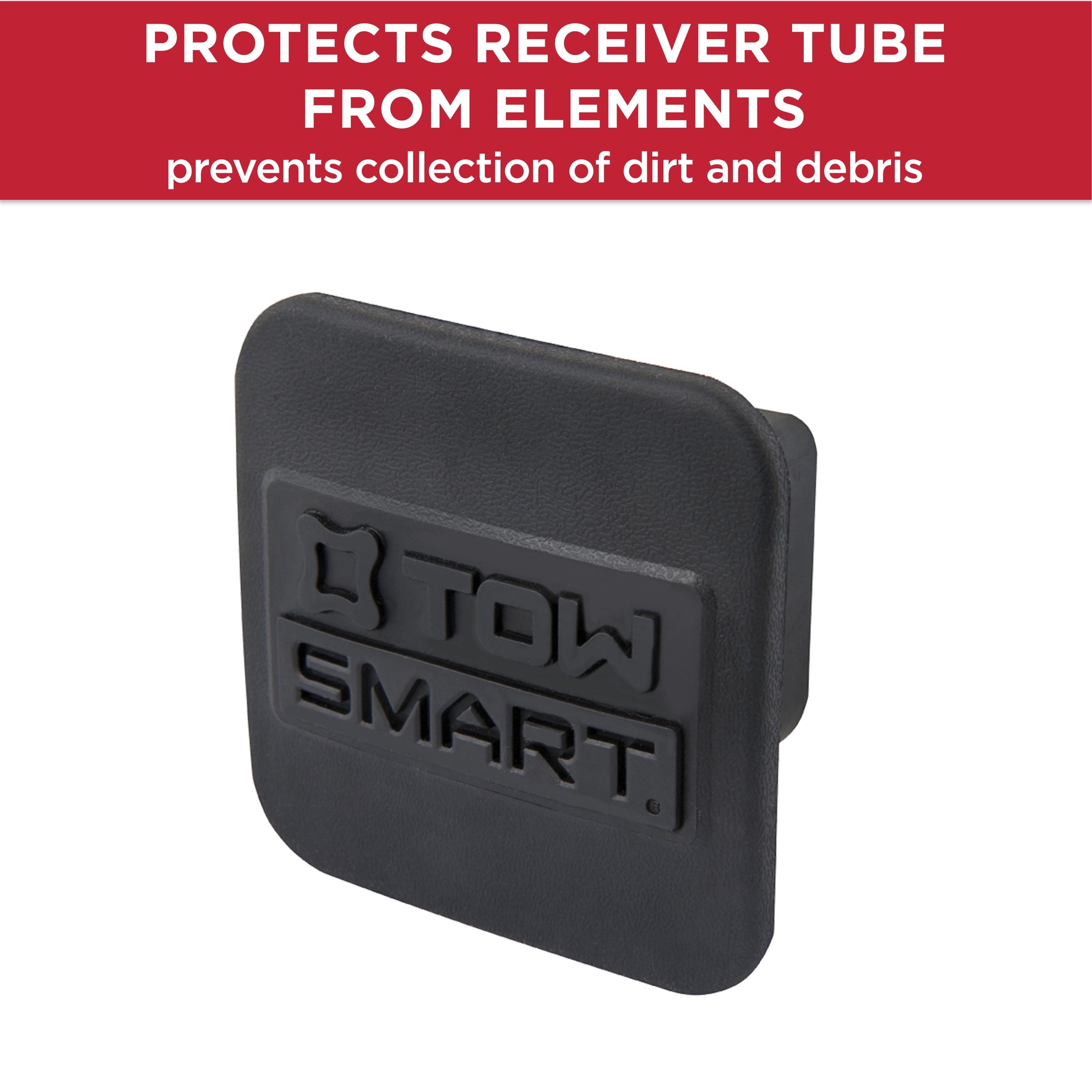 TowSmart 7282 Automotive Hitch Cover, Fits 2 in Receiver Tube