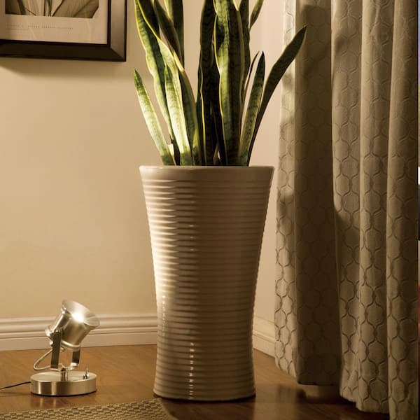 5.1 in. Brushed Nickel Integrated LED Spotlight Desk Lamp