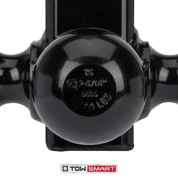 Class 3 Up to 10,000 lb. 1-7/8 in., 2 in, and 2-5/16 in. Ball Diameters TriBall Adjustable Trailer Hitch Ball Mount