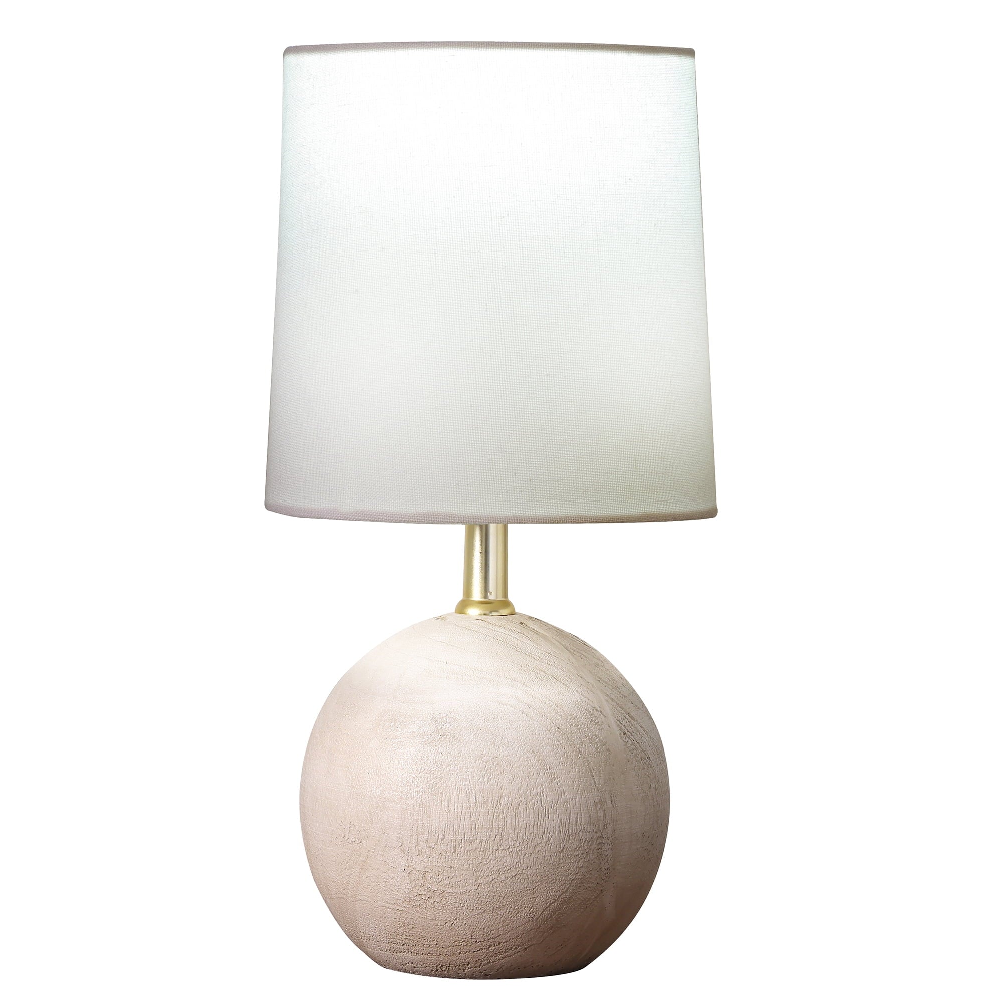 Mainstays Mini Light Wood-Textured Table Lamp, 12.75