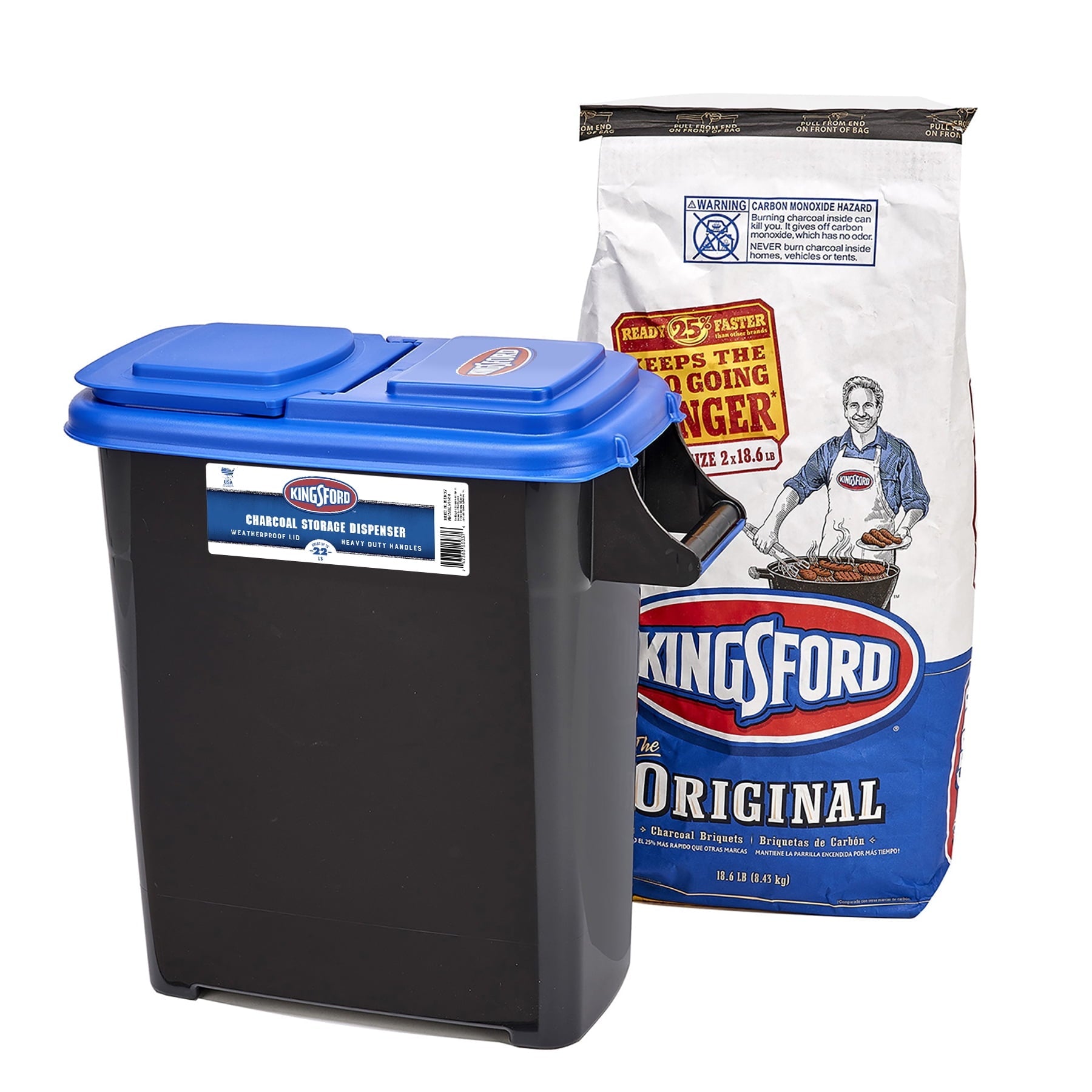 Kingsford 8 Gallon Charcoal Dispenser