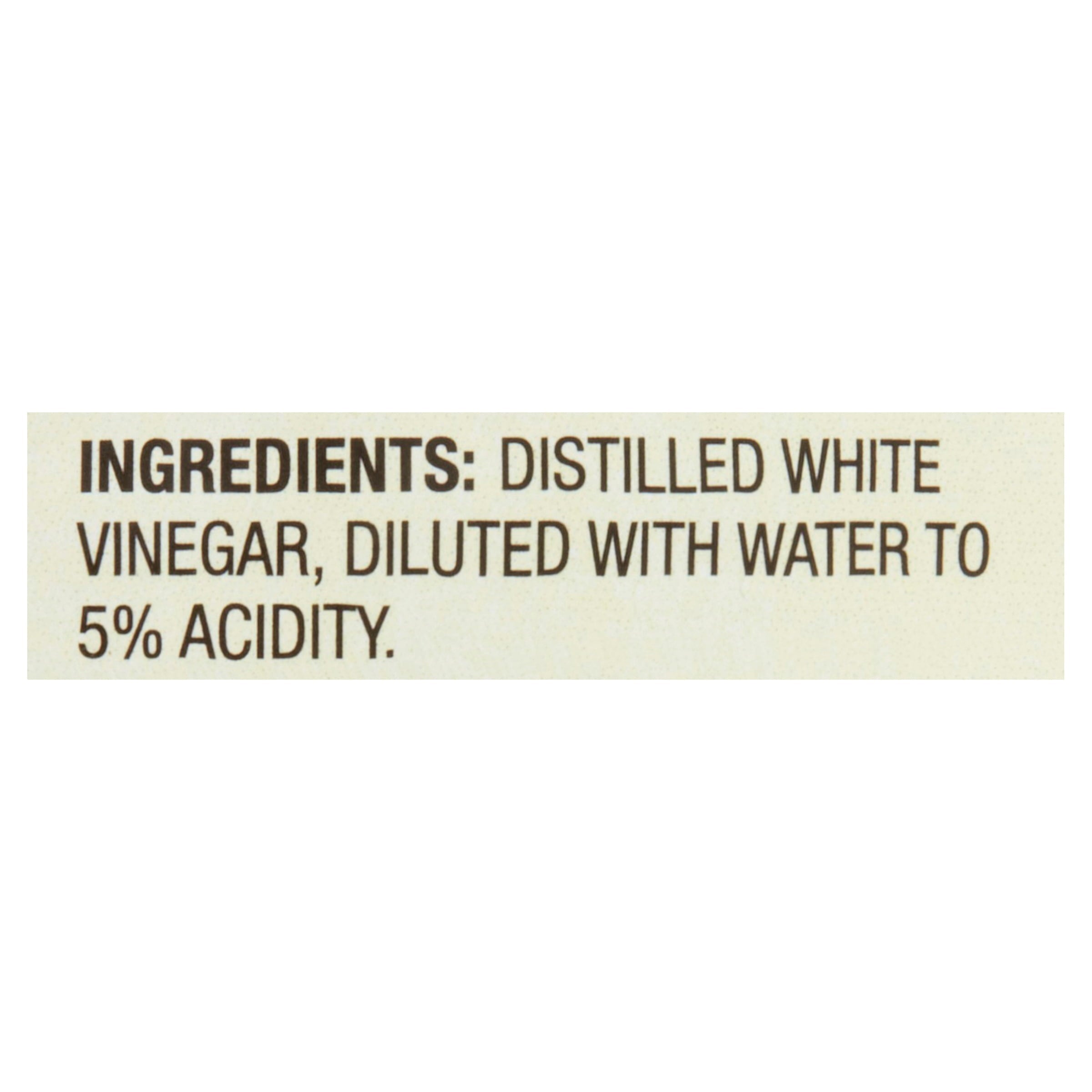 Great Value Distilled White Vinegar, 128 fl oz