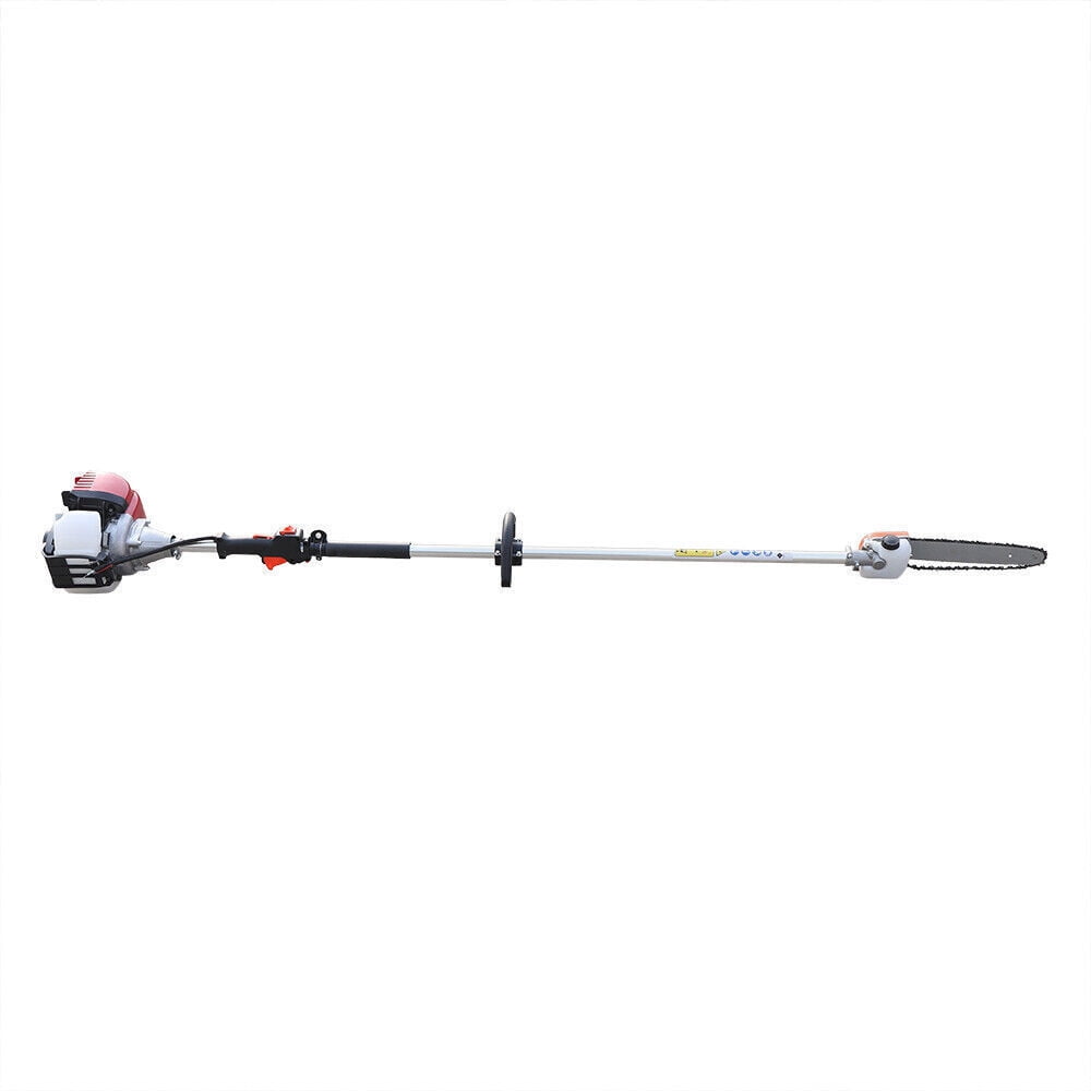 TFCFL 37CC 4-stroke Pole Saw Tree Trimmer Gas-Powered Chain Pole Saw Single Cylinder