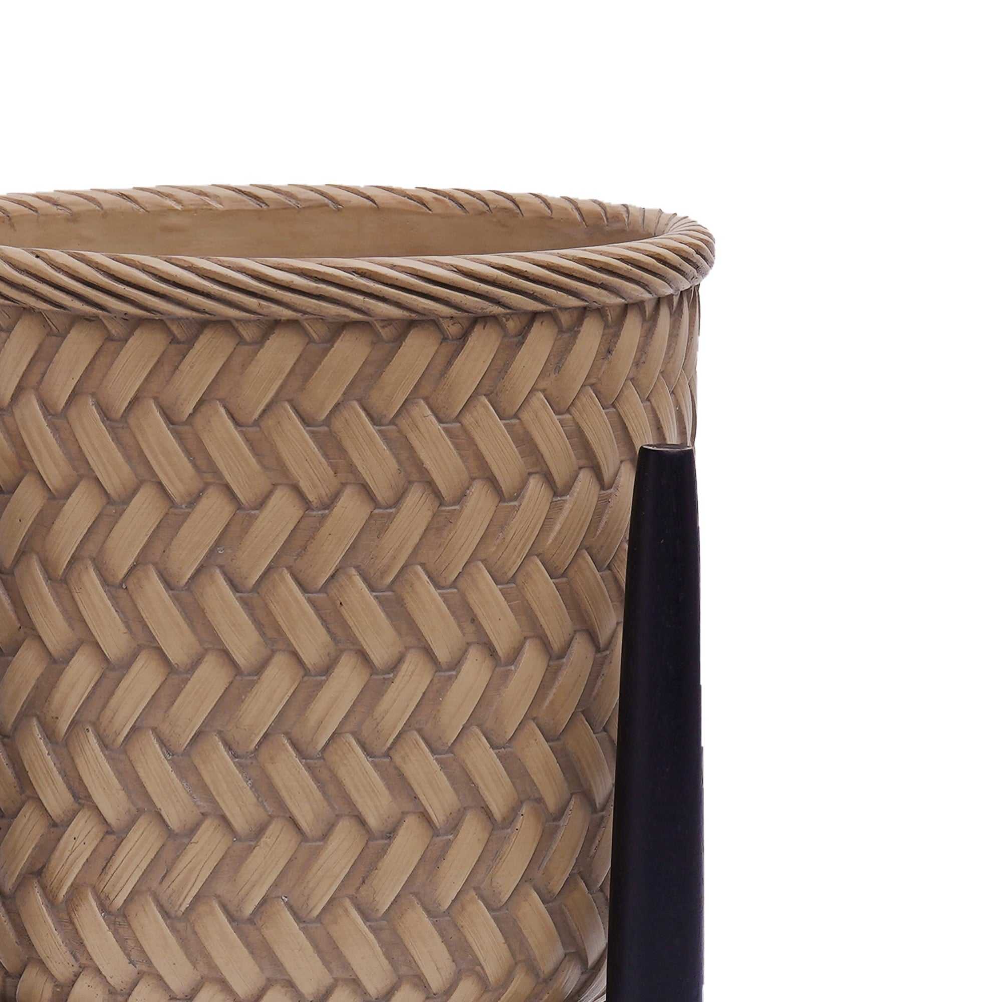 Better Homes and  Gardens Prater  Basket Planter with  Stand