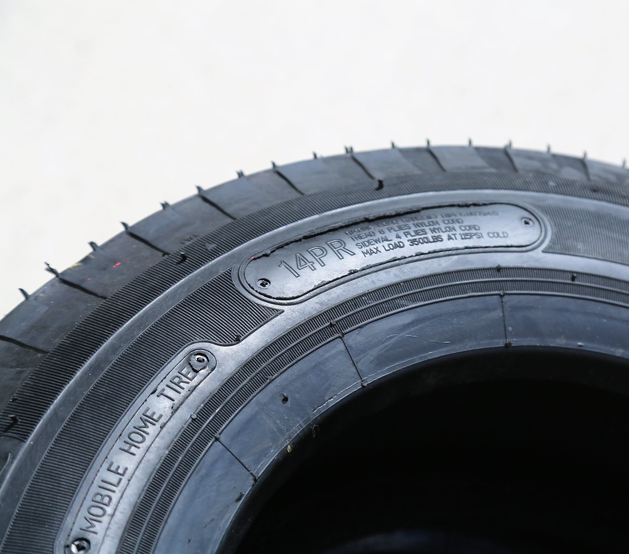 Set of 4 (FOUR) Nama NM519 ST 8-14.5 Load G (14 Ply) Heavy Duty Mobile Home Trailer Tires