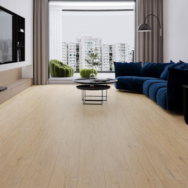 Blissful Edinburgh 13 mm T x 7.7 in. W Waterproof Laminate Wood Flooring (17.96 sq. ft./case)