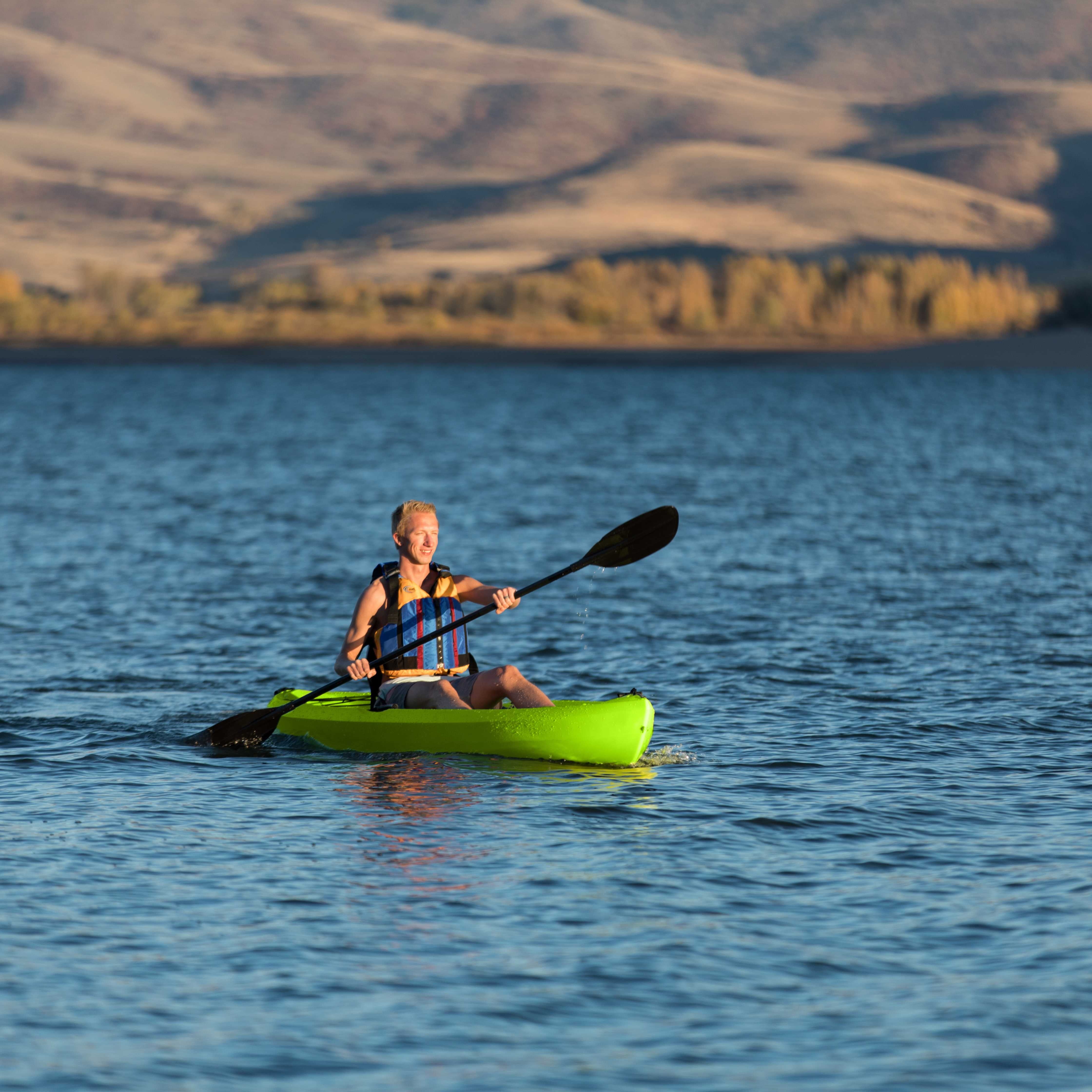 Lifetime Tahoma 10 ft Sit-on-Top Kayak, Lime Green (90816)