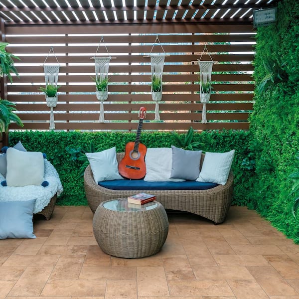 Alpe Beige 9 in. x 18 in. x 0.75 in. Porcelain Paver (Case of 5)