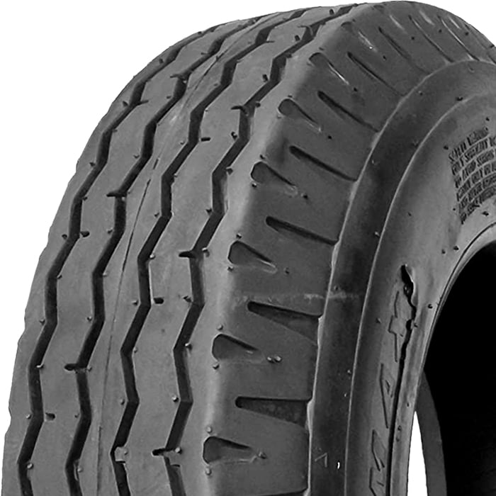 Pair of 2 (TWO) New Zeemax Highway ST 8-14.5 Load G (14 Ply) Heavy Duty Trailer Tires