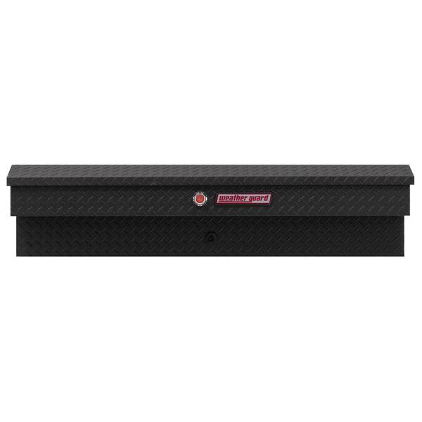 56 in. Matte Black Aluminum Lo- Side Truck Tool Box