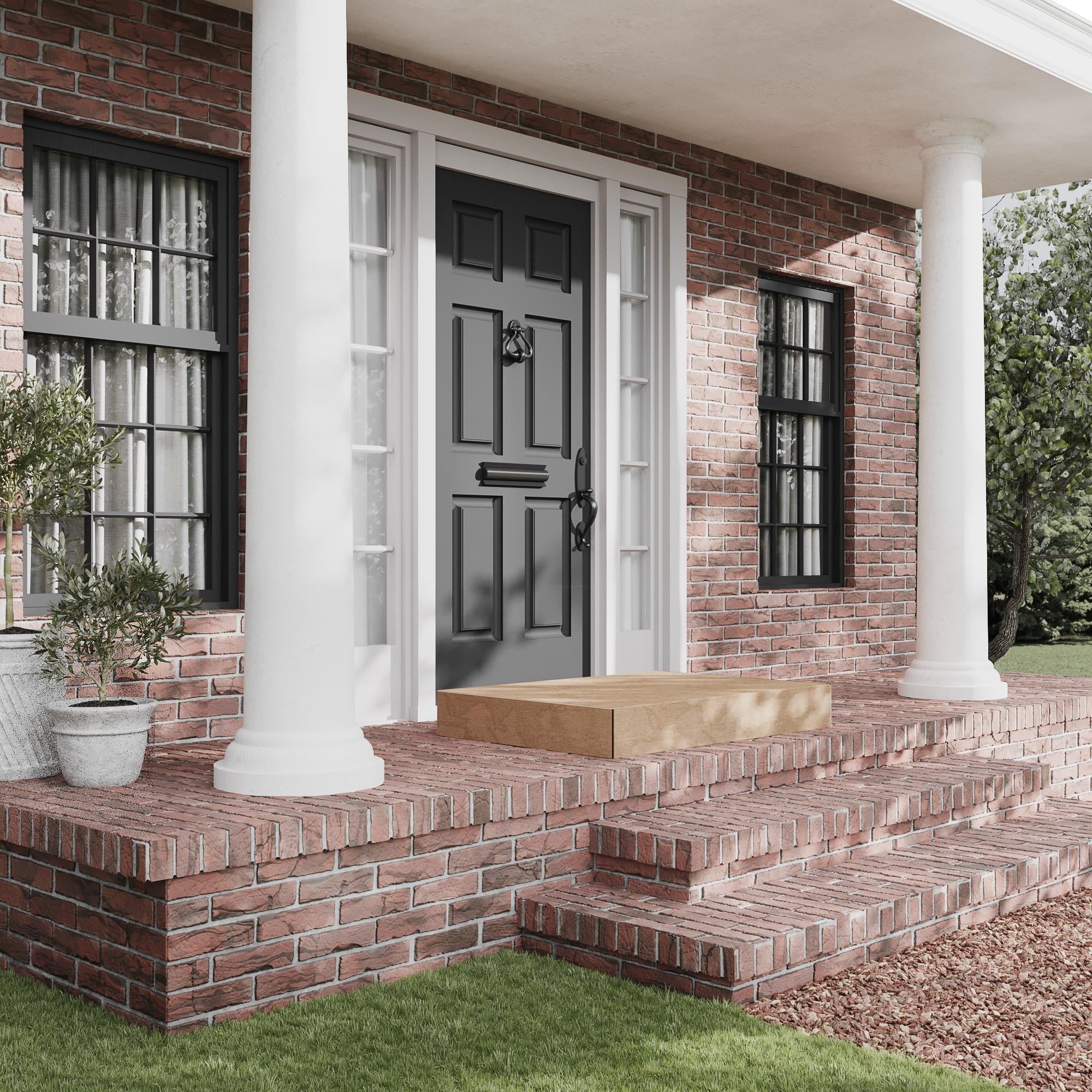 Mainstays Louise Traditional 5-Piece Wood & Metal Dining Set, Deep Walnut