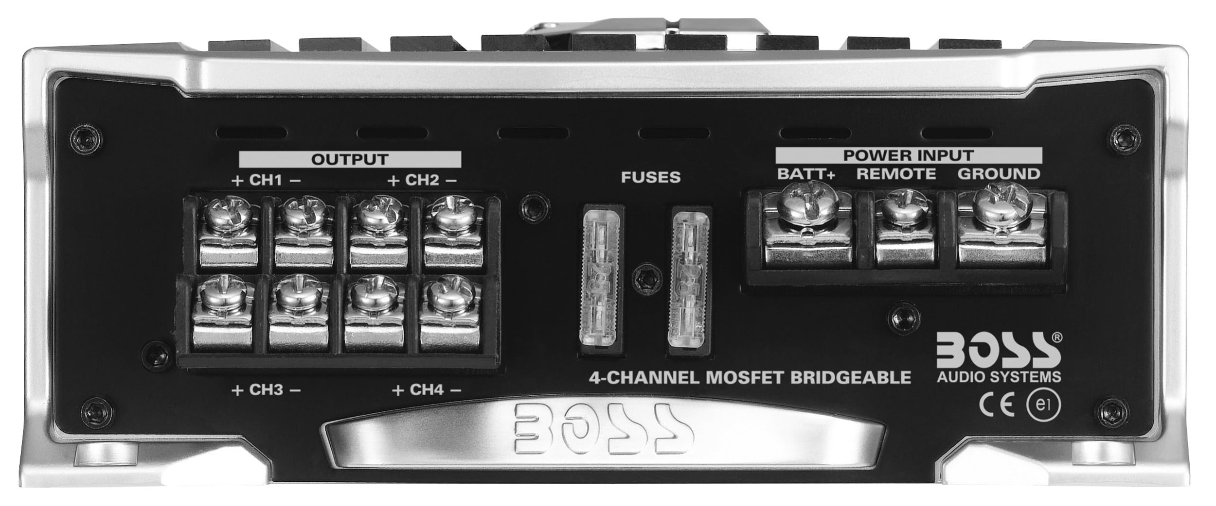 BOSS Audio Systems AR1600.4 4 Channel Car Amplifier, 1600 Watts, Mosfet Power