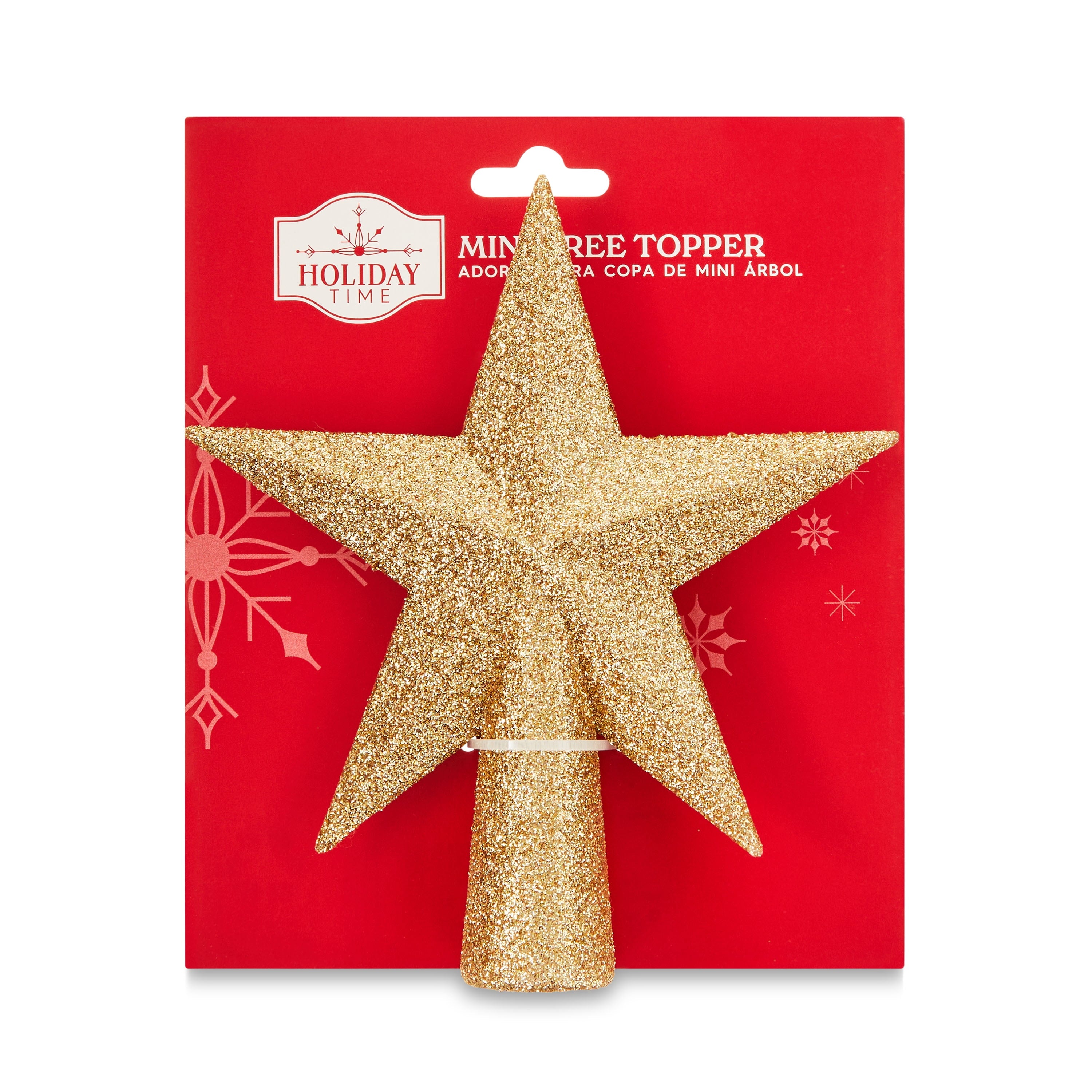 Christmas Tree Topper, Gold Star, 6
