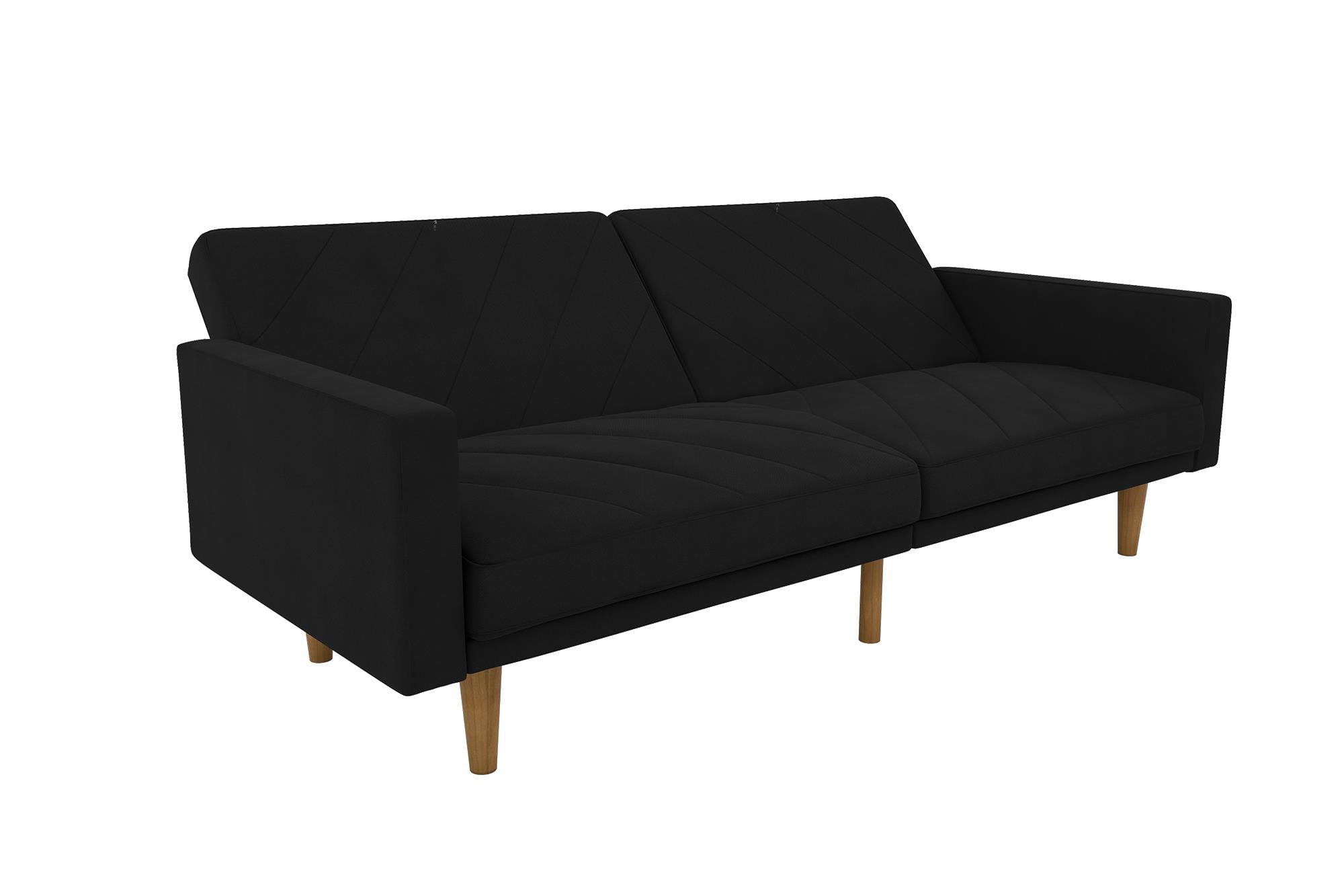 DHP Paxson Futon, Black Linen