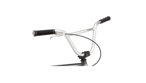 20 inch Rebel X1 BMX Bike Sturdy Frame, Included 4 axle pegs, Ages 8-12, Gray