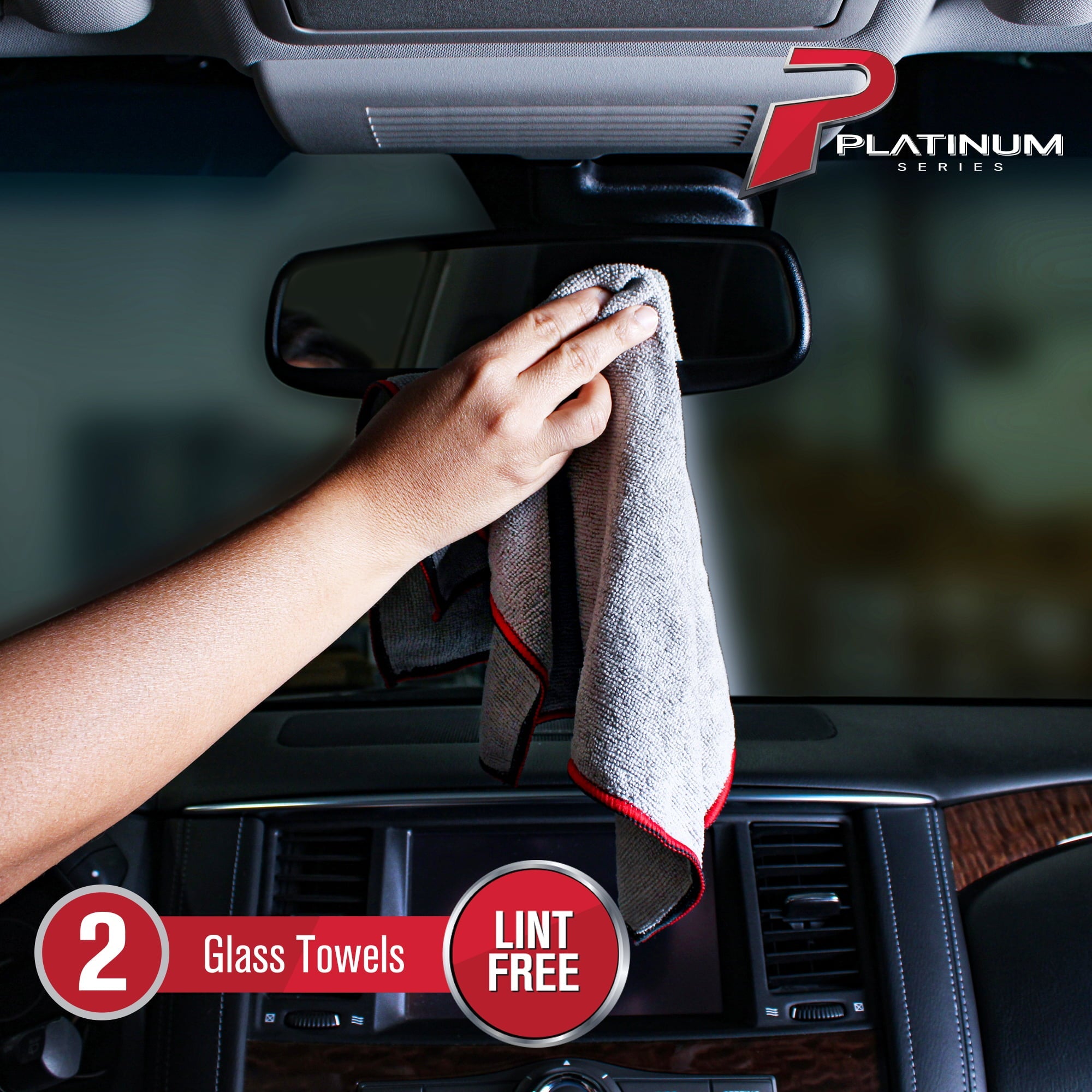 Platinum Series Complete Microfiber Car Wash Kit, 10 Piece, Machimpex USA