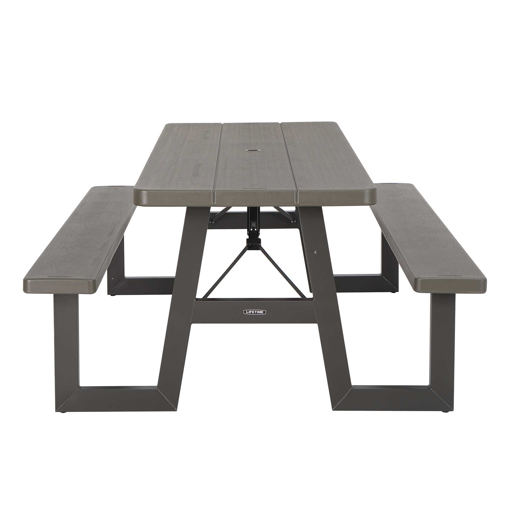 Lifetime 6-Foot W-Frame Folding Picnic Table, 60233