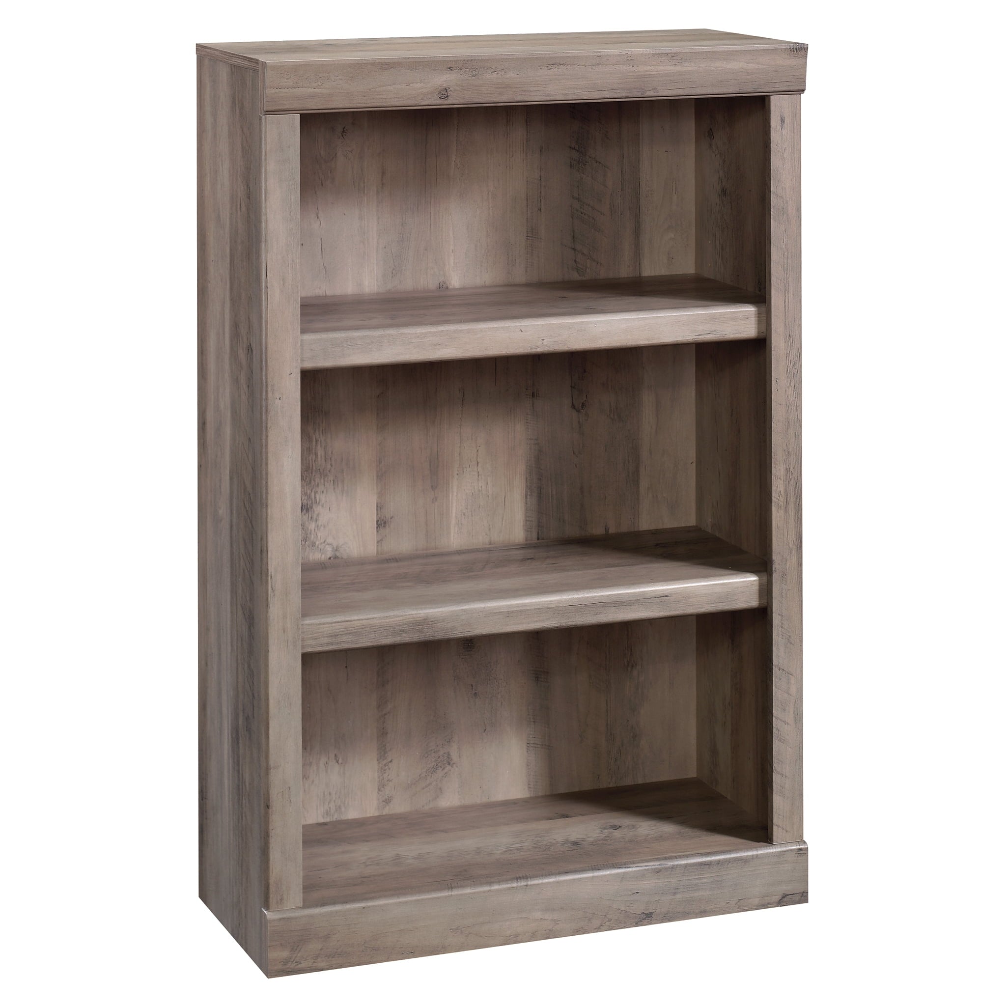 Better Homes & Gardens Glendale 3 Shelf Bookcase, Rustic Gray Finish