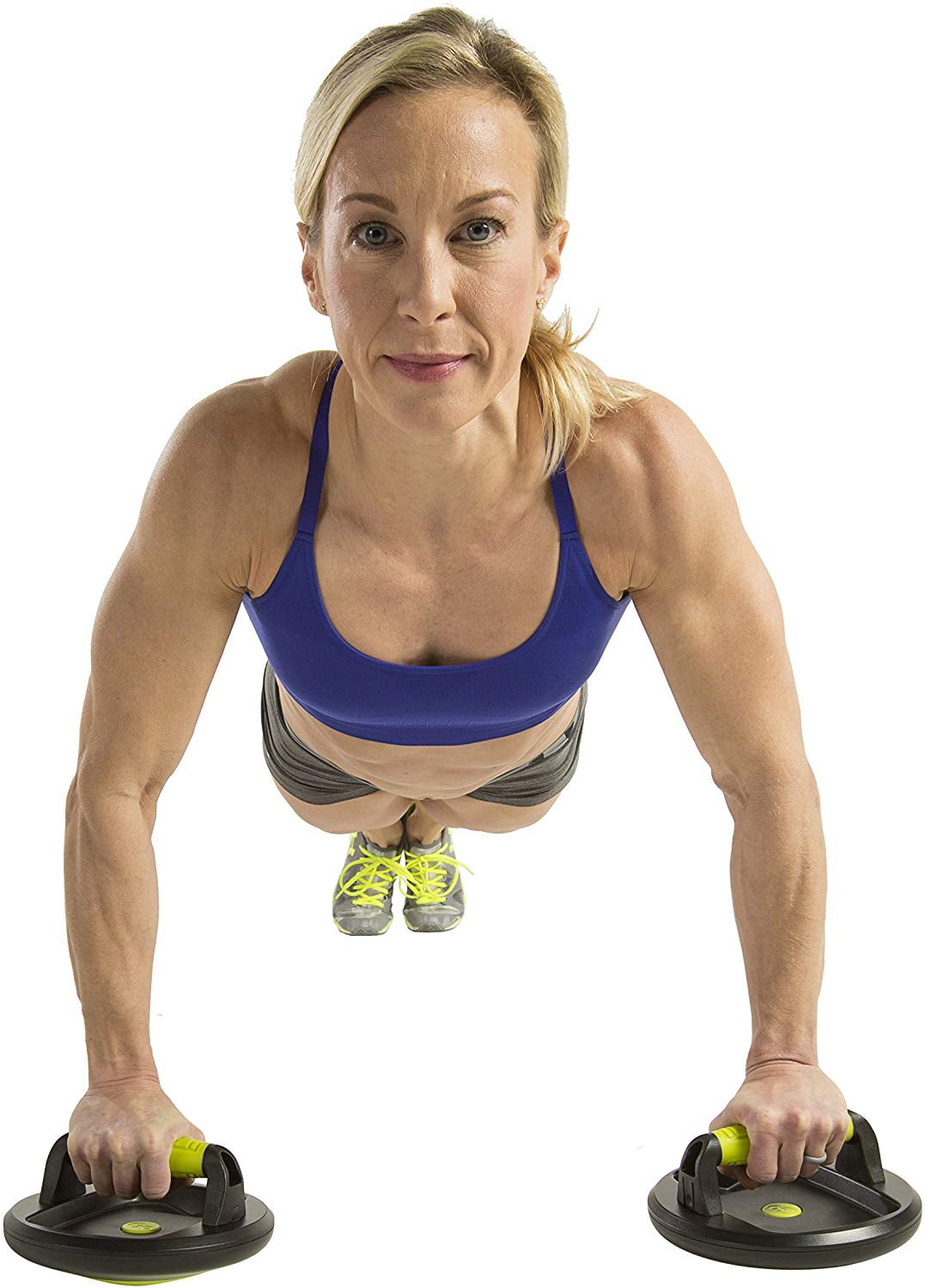 GoFit GF-RPP Pivoting Push-Up Pods, Green