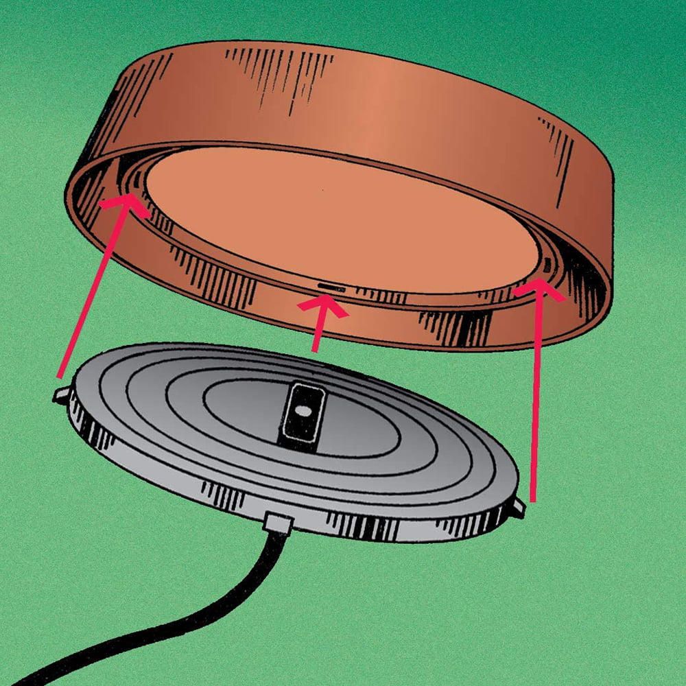 API Weather Resistant Heated Bird Bath with Round Basin and Metal Stand, Black