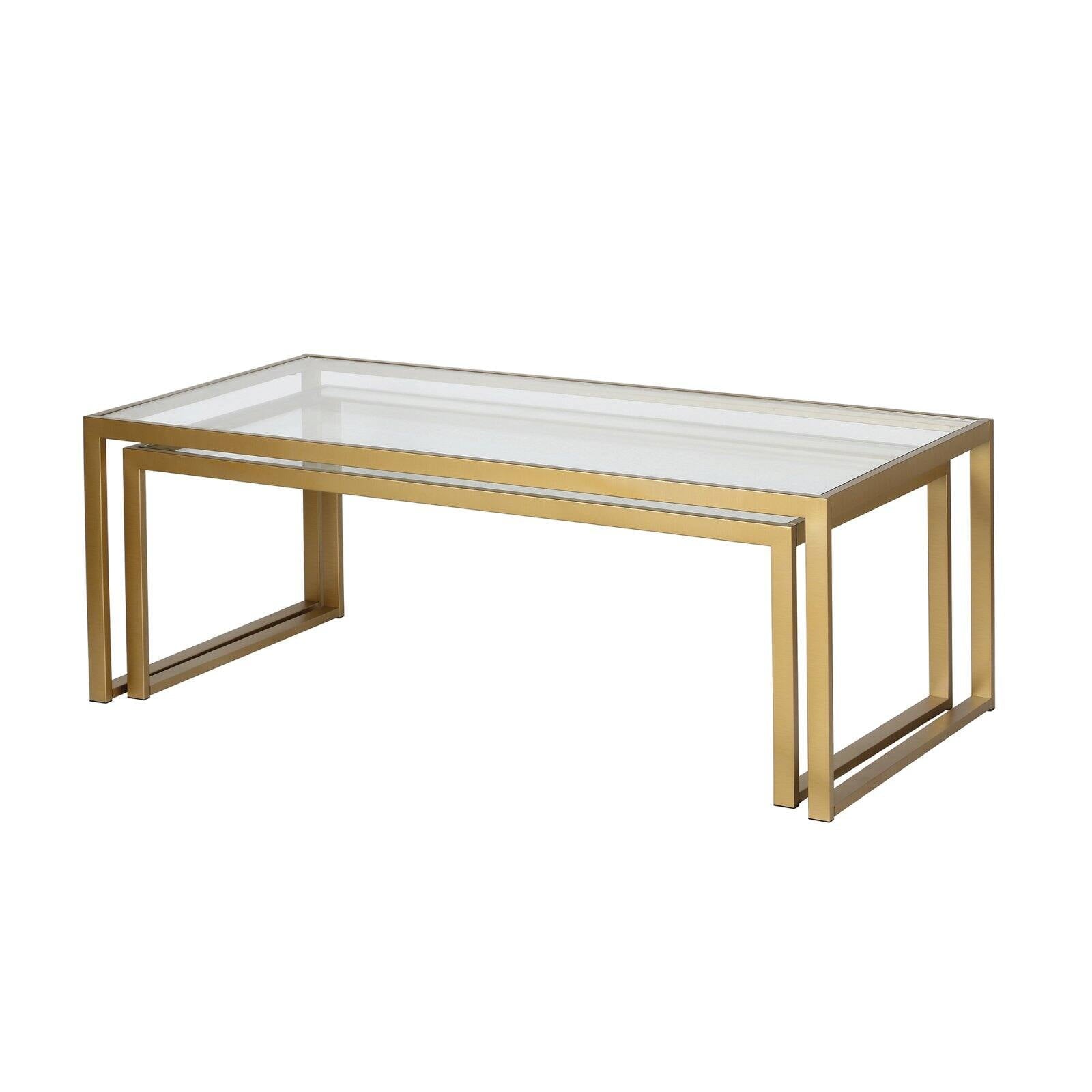 Hudson & Canal Rocco Nesting Coffee Table Set