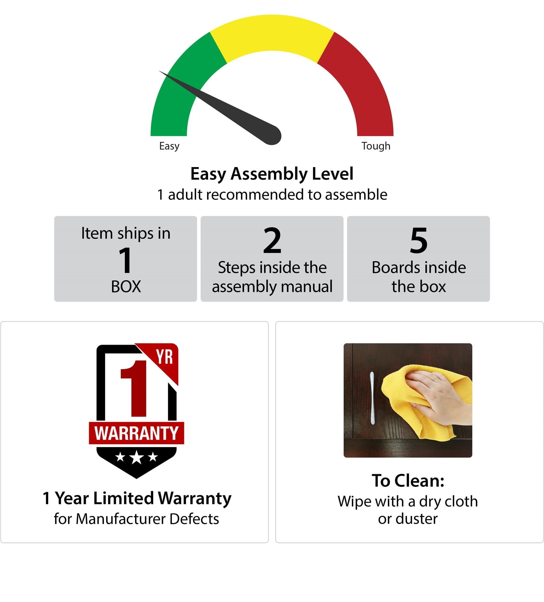 Mainstays Parsons Desk, White Laminated MDF