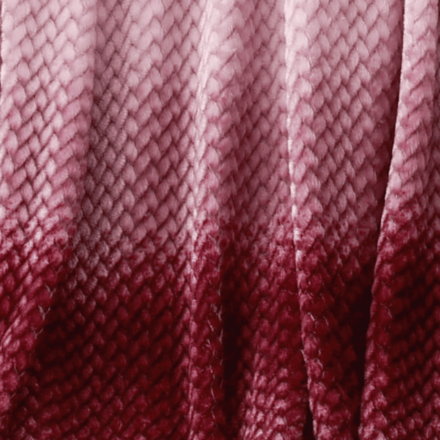 Mainstays Ombre Velvet Plush Throw, 50 X 60 - Plum