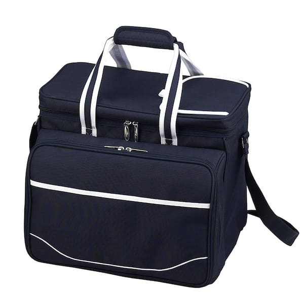 Deluxe Picnic Cooler for 4 in Bold Navy