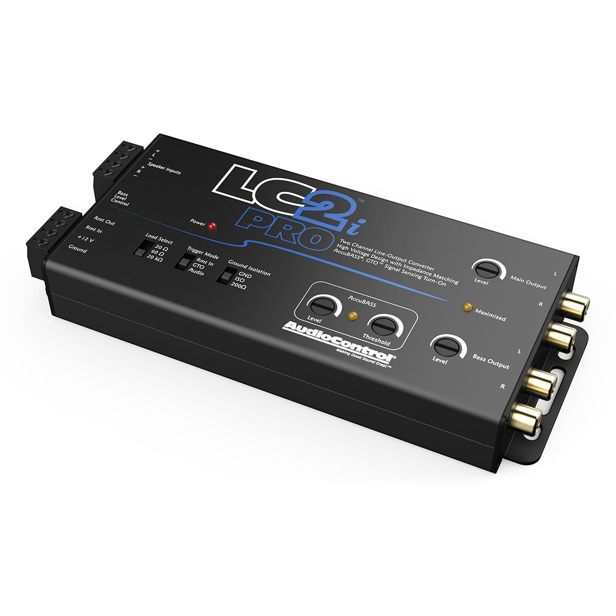 AudioControl LC2i Pro 2-Channel Line Out Converter with Accubass