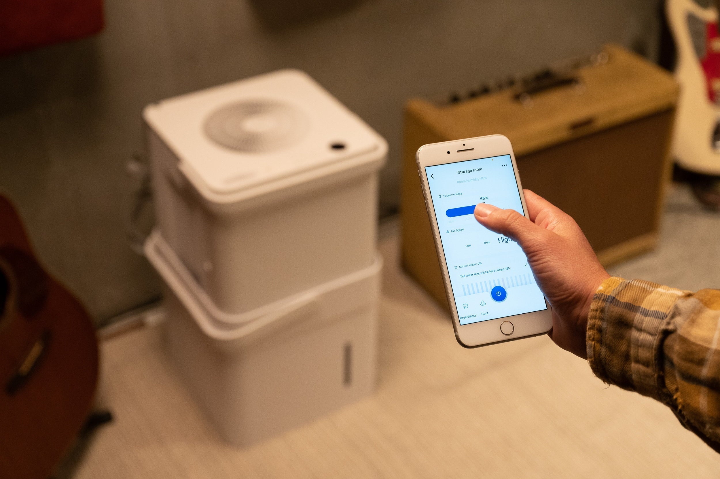 Midea Cube 20-Pint Smart WiFi Dehumidifier, Coverage up to 2,000 sq. ft.