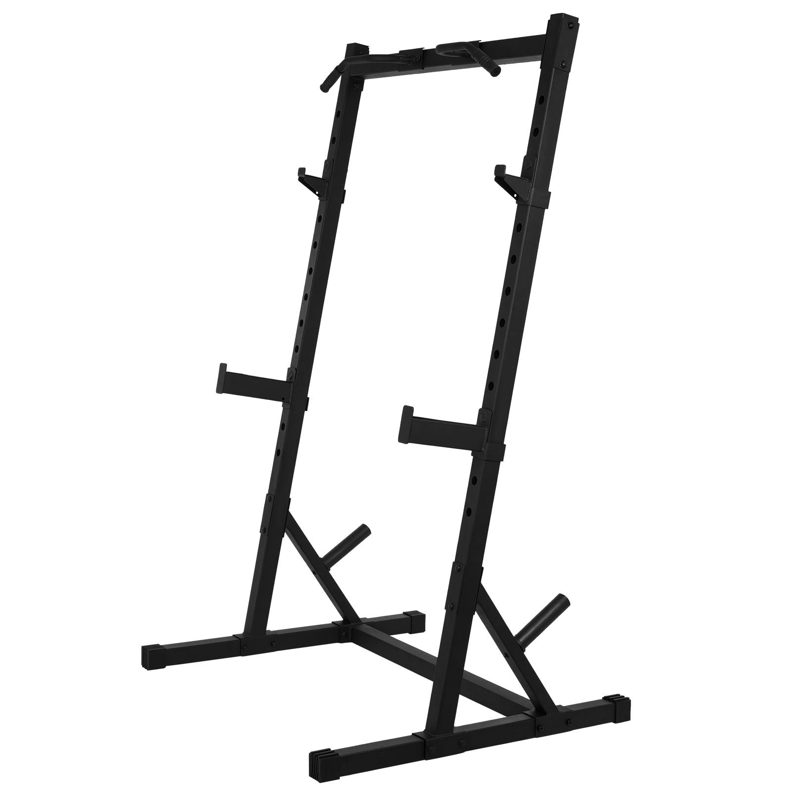 Follure Adjustable Half-Frame Power Cage Multifunctional Squat Rack Impregnation Station