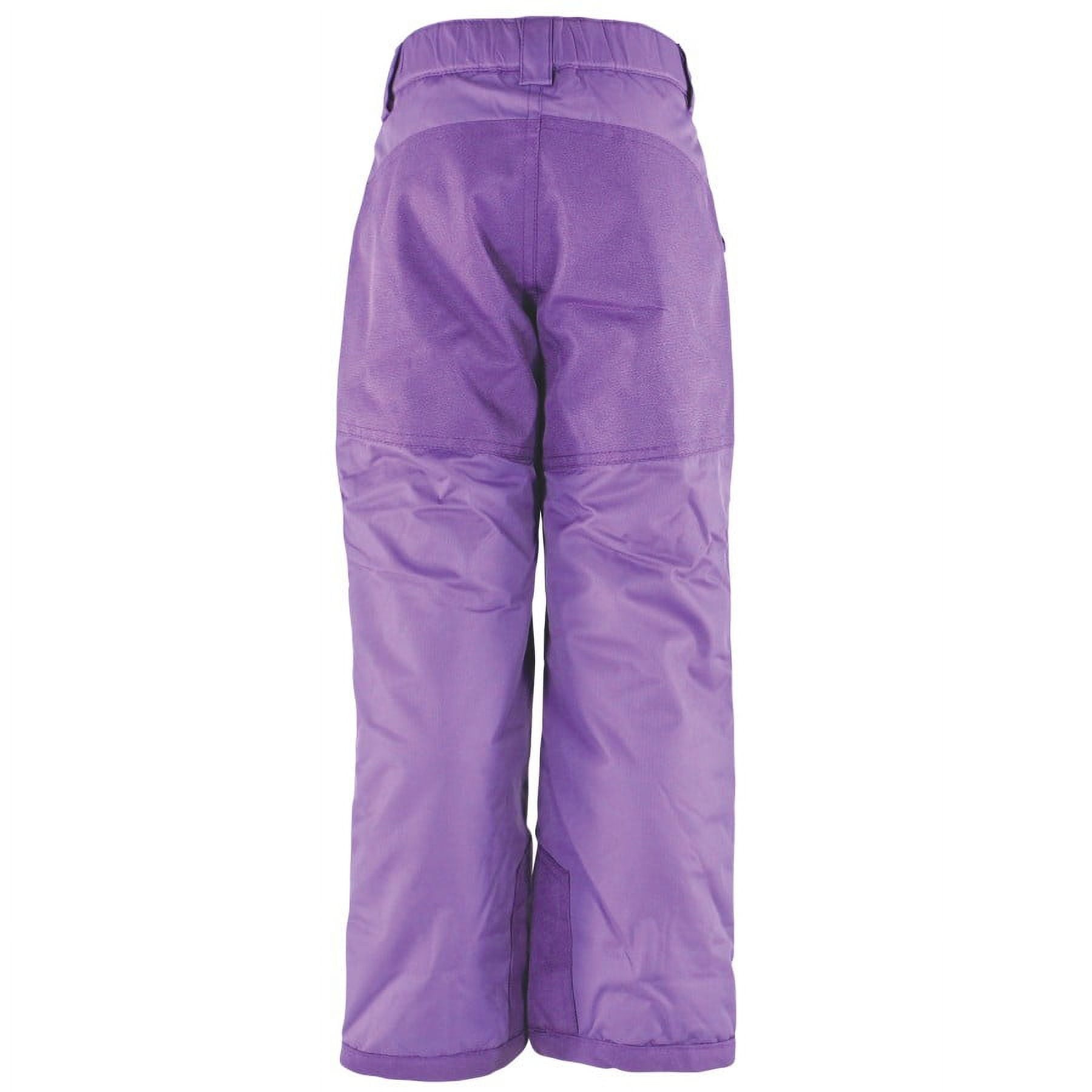 Hudson Baby Unisex Snow Pants, Purple, 2 Toddler