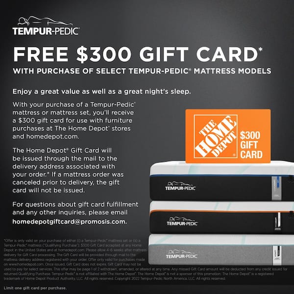 TEMPUR-ProAdapt 12 in. Medium Memory Foam King Mattress