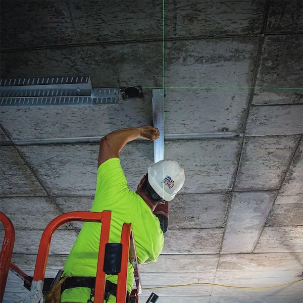 12V MAX Lithium-Ion 100 ft. Green Self-Leveling 3-Beam 360 Degree Laser Level with 2.0Ah Battery, Charger and Case