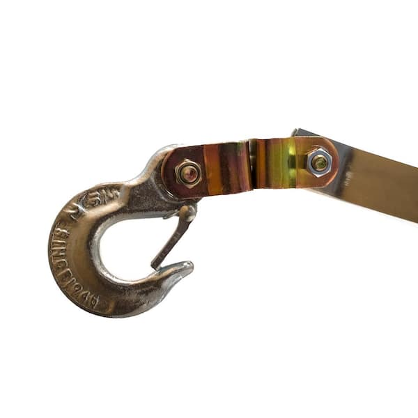 1 to 2-ton Capacity Convertible Winch Puller Come Along Tool with Included Cable