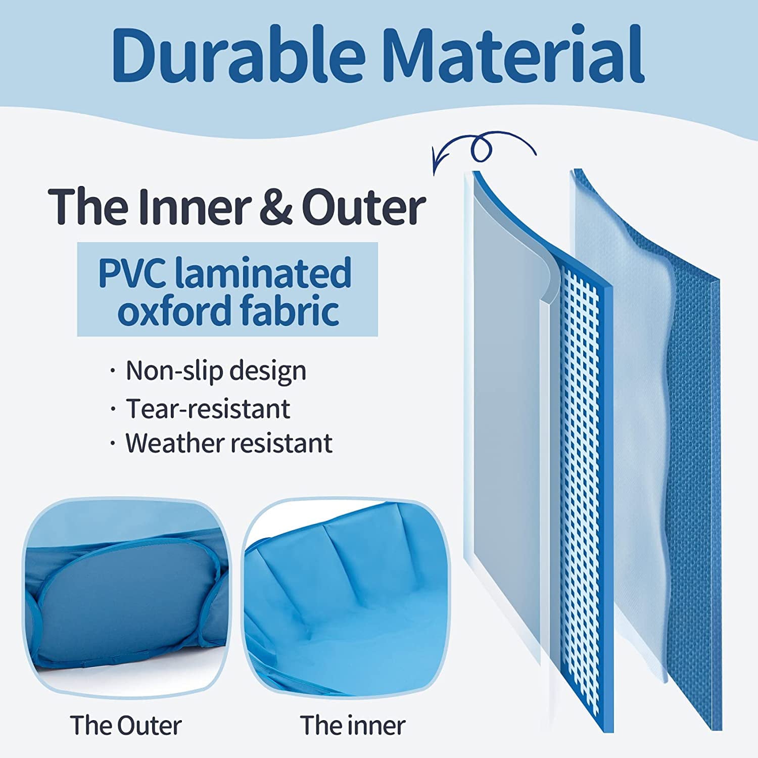 Alvantor Pet Swimming Pool Dog Bathing Tub Kiddie Pools Cat Puppy Shower Spa Foldable Portable Indoor Outdoor Pond Ball Pit Patent Pending