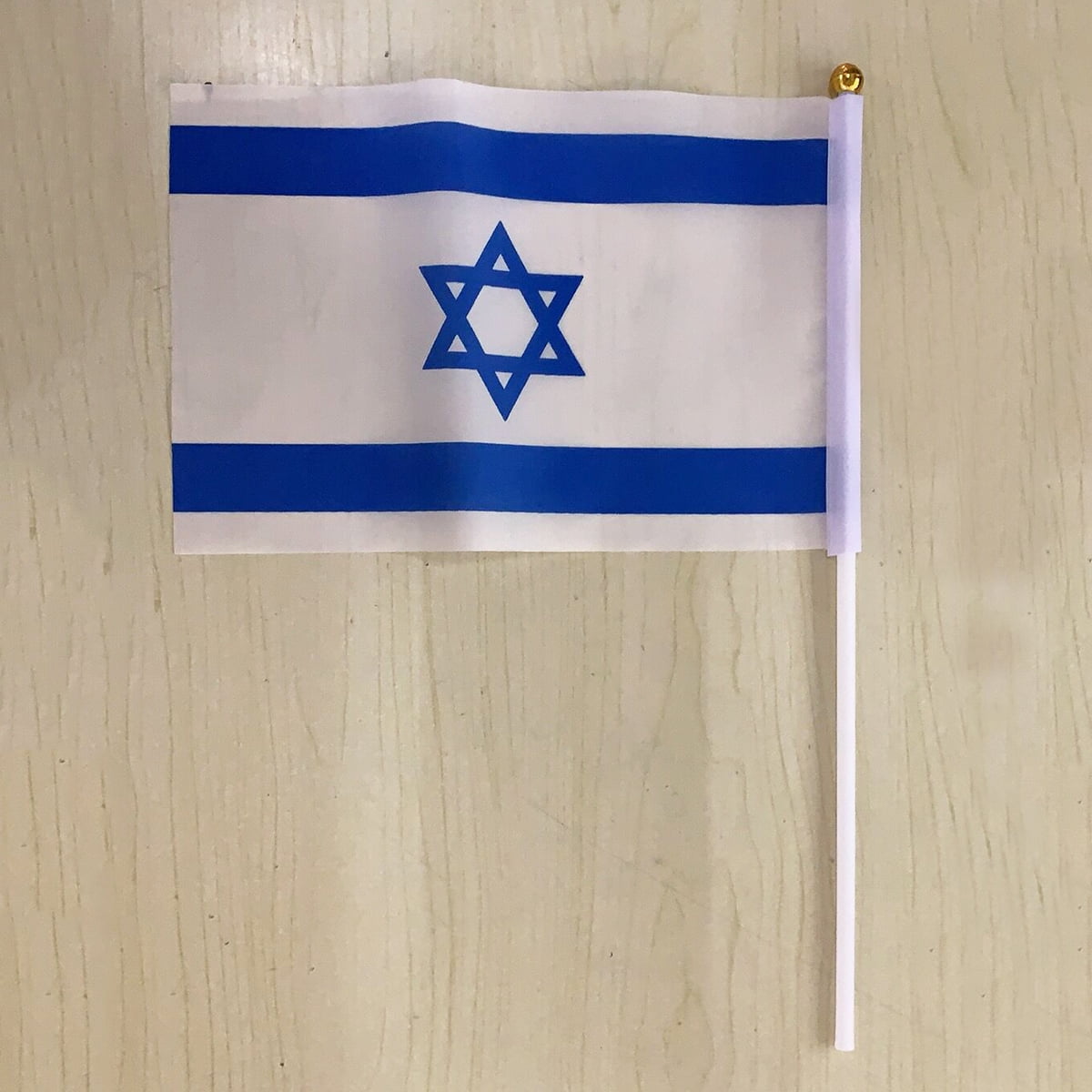 5 Pcs Hand Waving Flag Israel National Hand Flags