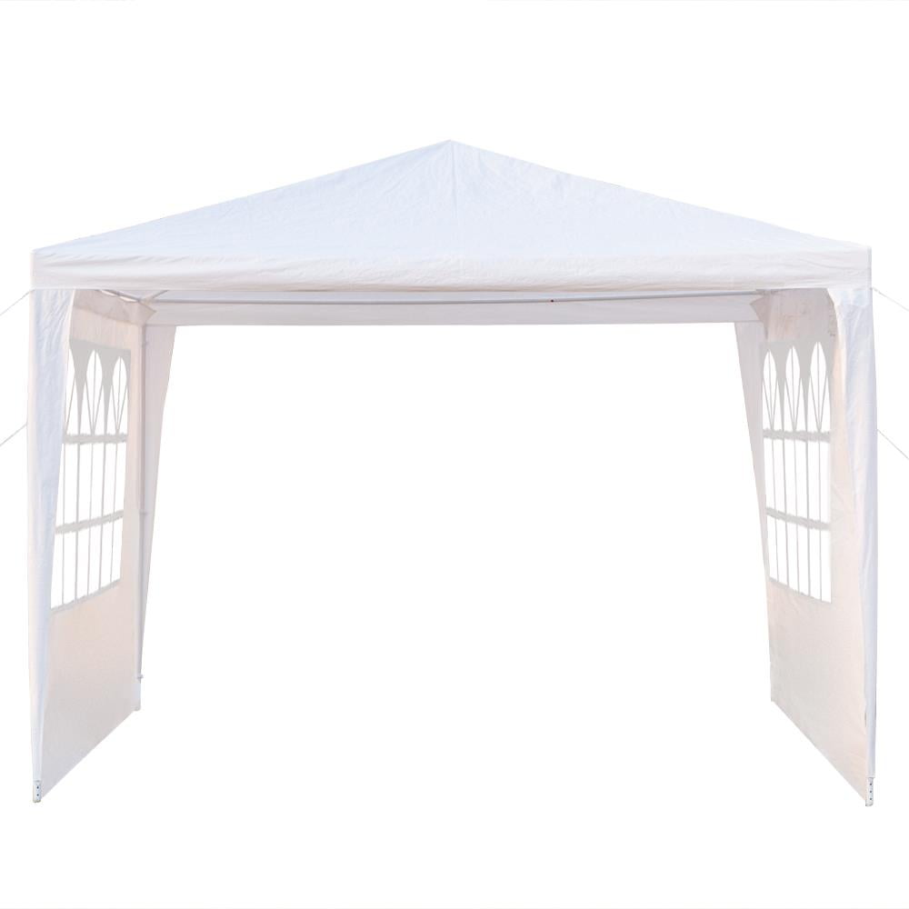 Ktaxon 10'x10' Canopy Party Wedding Tent Gazebo Camping Tent BBQ Canopy W/ 3 Sides