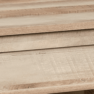 Sauder Select 3 Shelf Bookcase, Salt Oak Finish