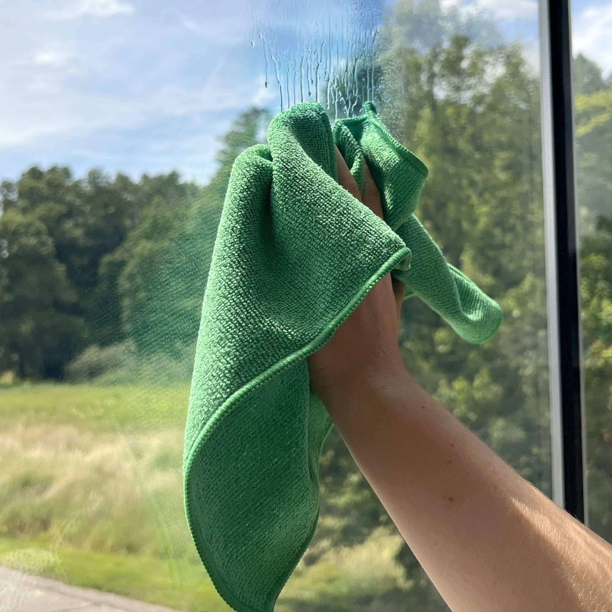 Auto Drive Multi-Purpose Microfiber Heavy Duty Cleaning Towels 100 Pack