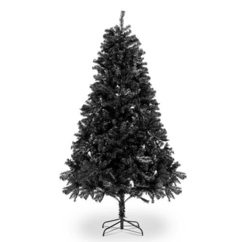 6FT Artificial Christmas Tree Hinged Tree w/ Metal Stand Season Festival Xmas