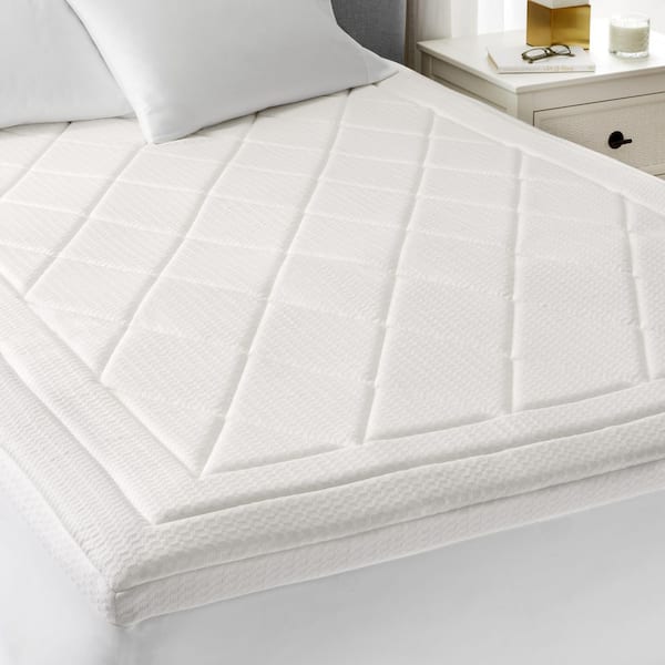 3 in. Queen Quilted Cooling Gel Memory Foam Mattress Topper