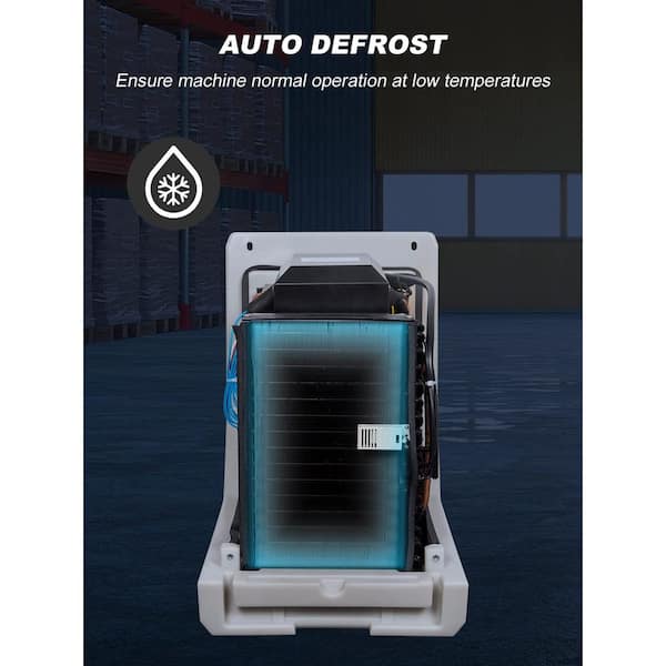 180 pt. 6000 sq. ft. Heavy Duty Industrial Dehumidifier in. Orange Multi with Drain Hose and Pump