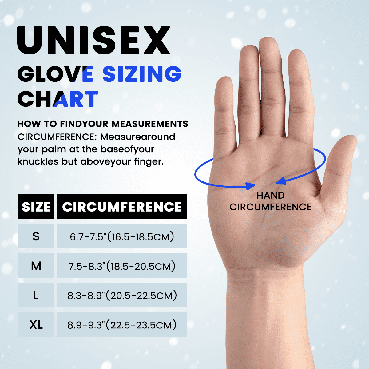 Ski Gloves, Waterproof Touchscreen Snowboard Gloves, Warm Winter Snow Gloves for Cold Weather, Fits Both Men & Women for Driving/Cycling/Running/Hiking(White)