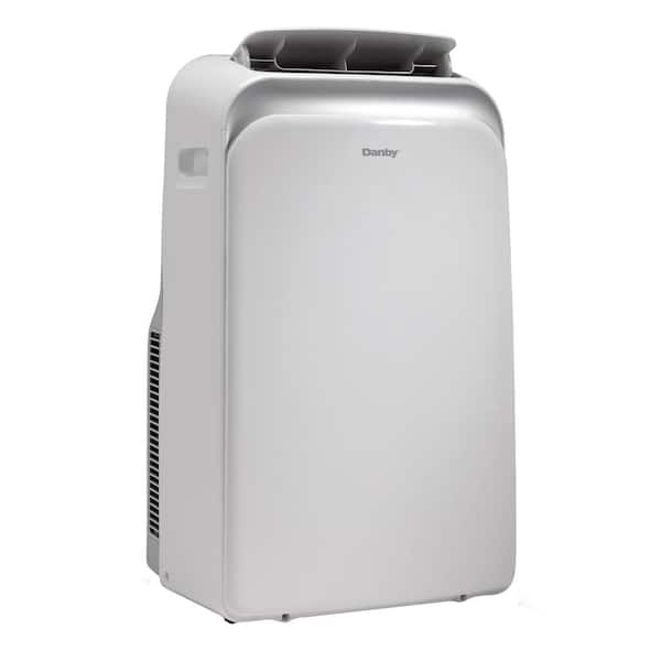 6,000 BTU Portable Air Conditioner Cools 250 Sq. Ft. with Remote Control in White